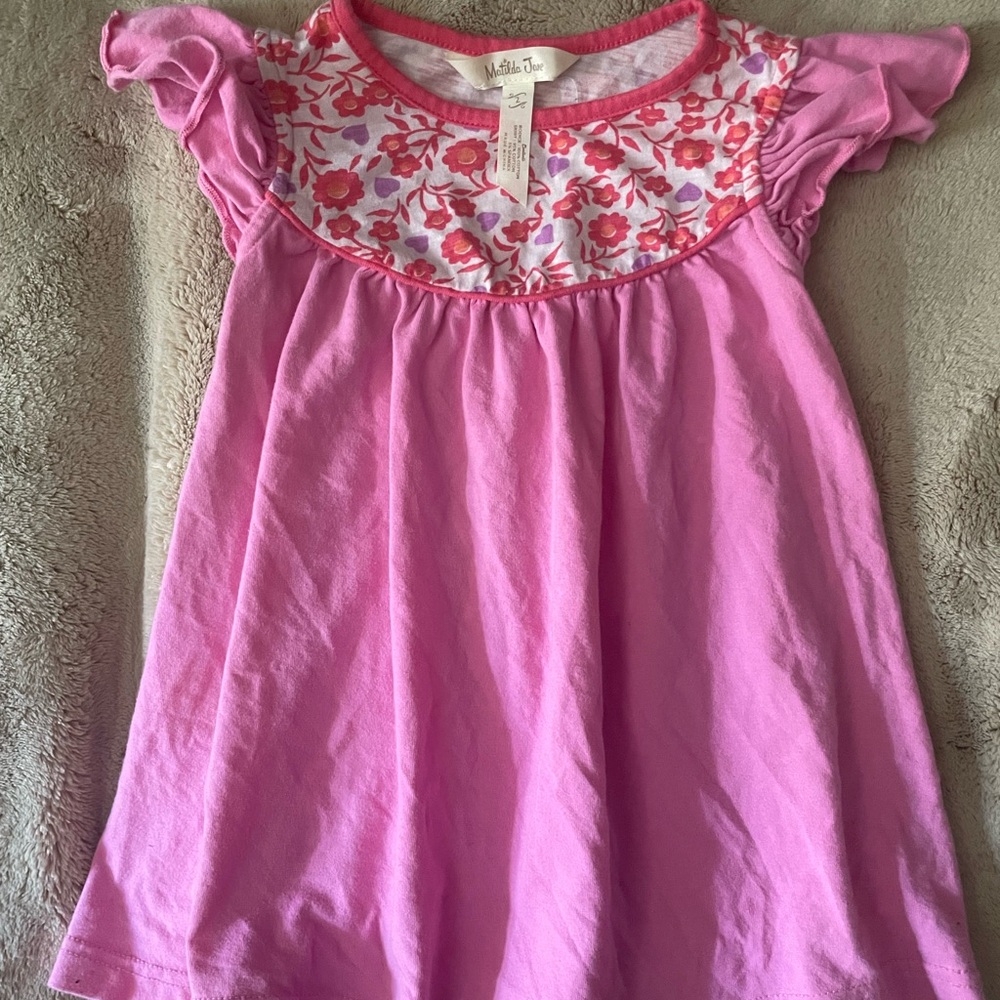 Matilda Jane Pink and Purple Floral Dress